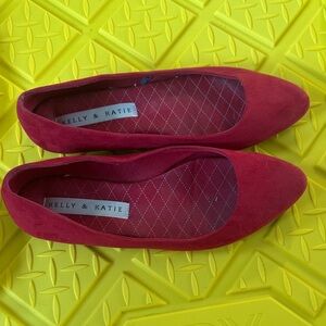Kelly & Katie Bold Red Flats